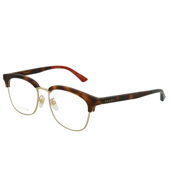 Gucci Red/Green Havana Glasses